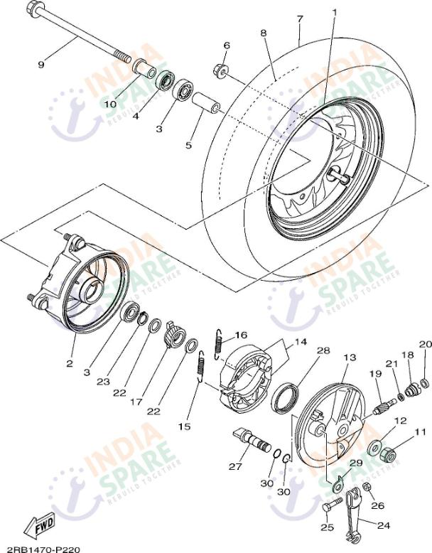 FRONT WHEEL